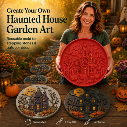🎃 Last-Day Sale - Halloween Garden Stepping Stone Mold