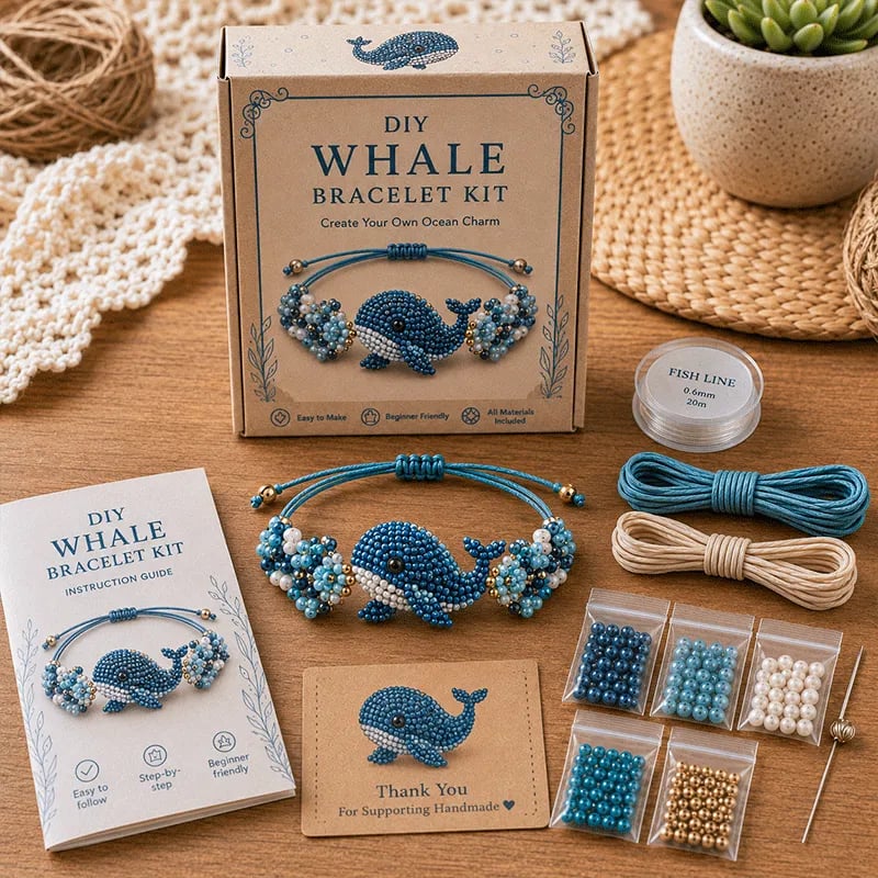 🔥🐙DIY Beaded Bracelet Making Kit