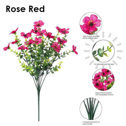 💥Only $3.98Last Day Promotion!🌺UV Resistant Colorful Artificial Flower