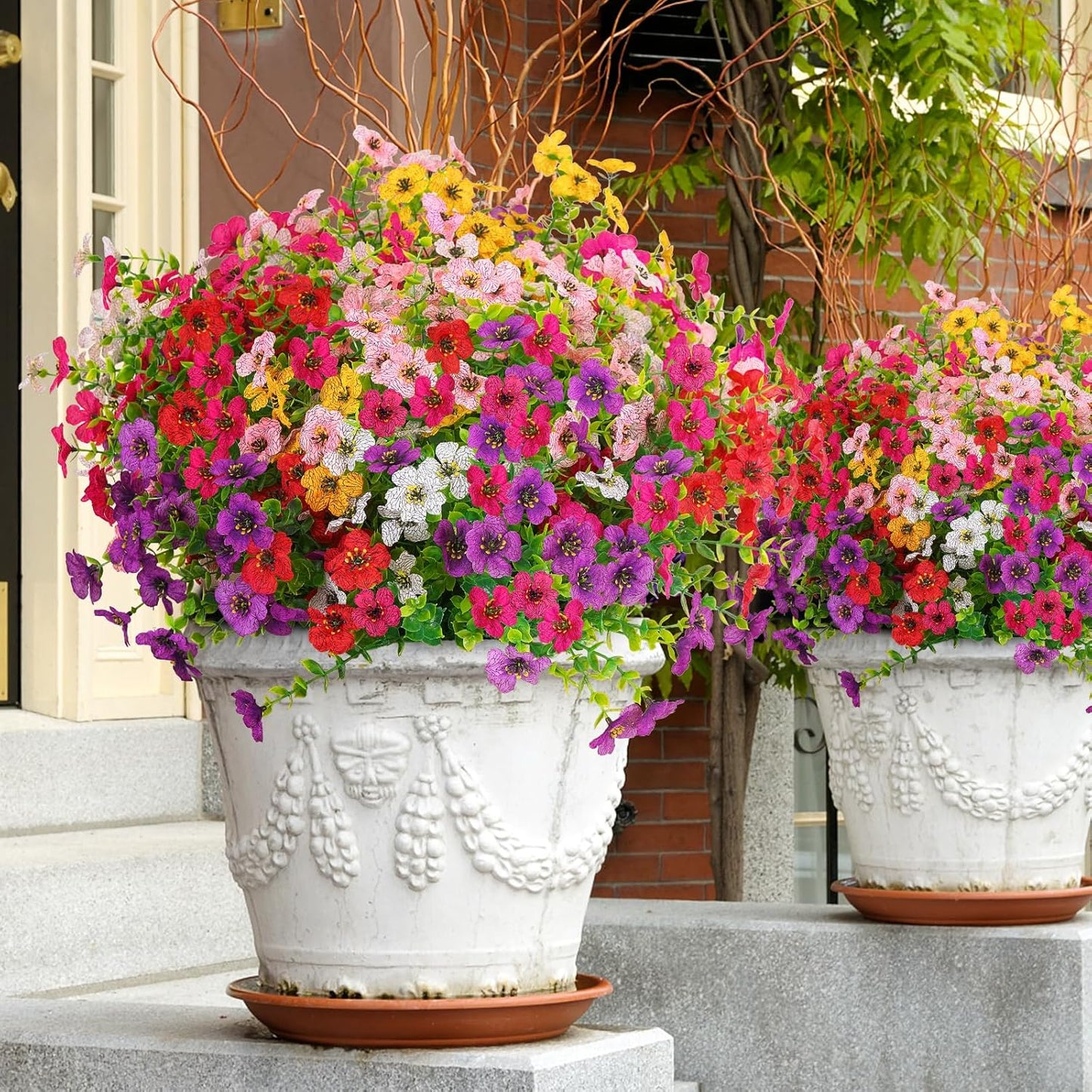 💥Only $3.98Last Day Promotion!🌺UV Resistant Colorful Artificial Flower