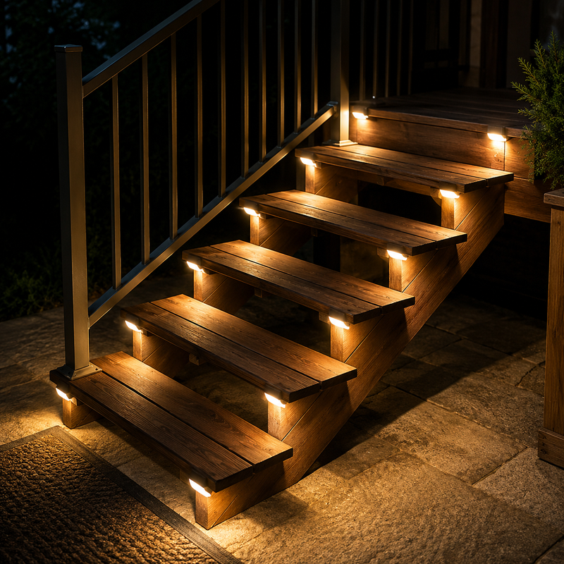Set 4 Lămpi Solare de Exterior