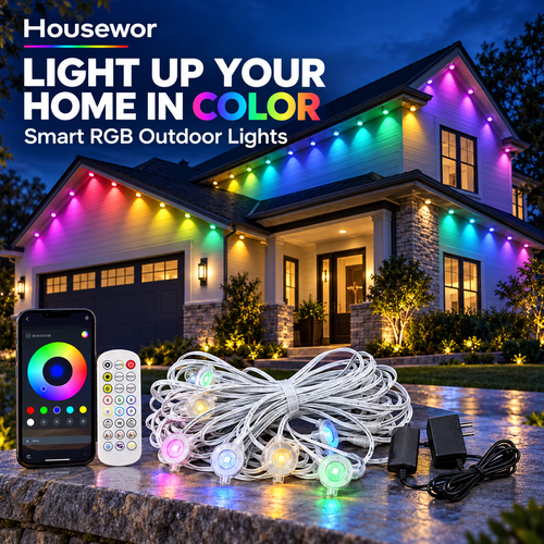 🎁Early Christmas Sale 50% OFF🔥Smart RGB Outdoor Lights Strings