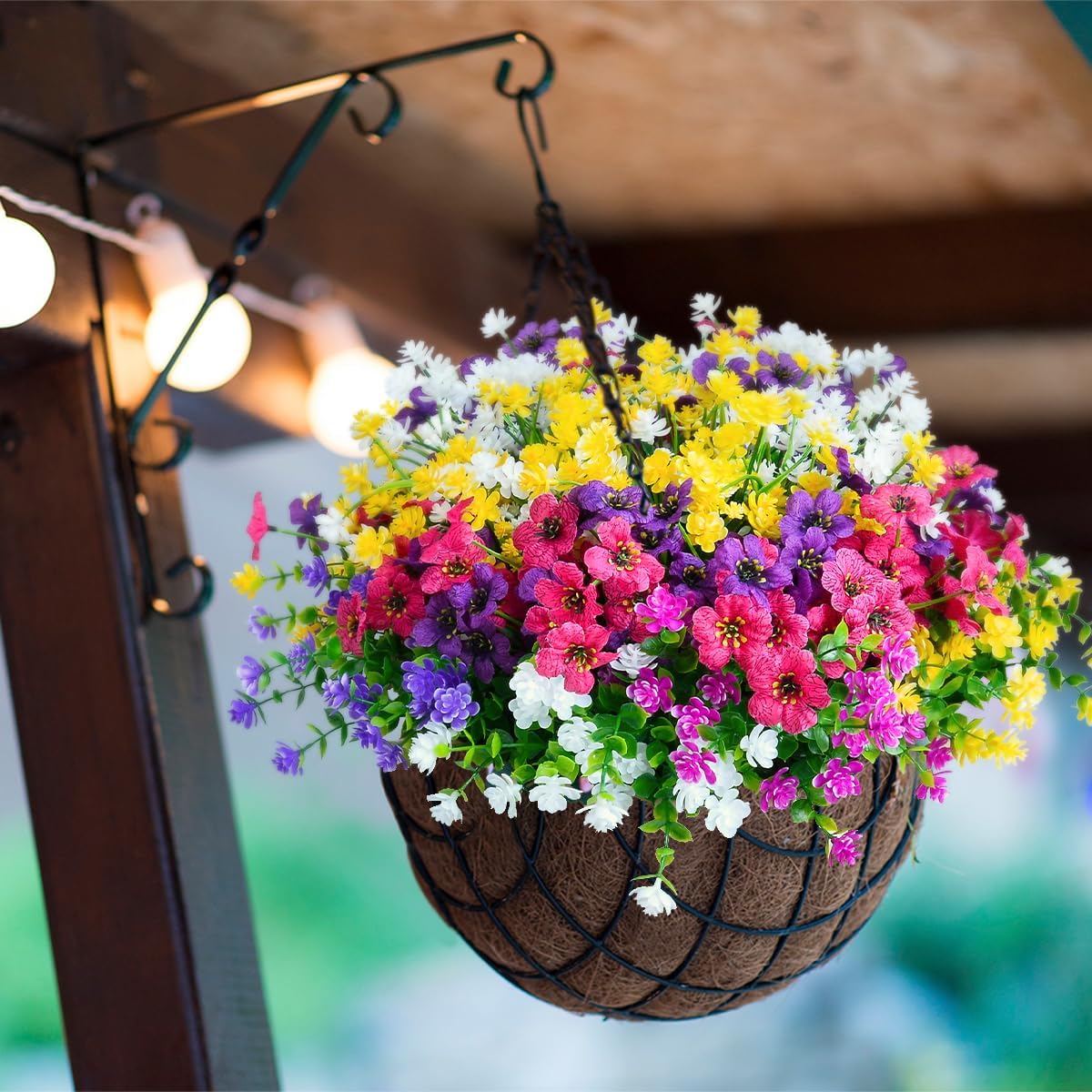 💥Only $3.98Last Day Promotion!🌺UV Resistant Colorful Artificial Flower