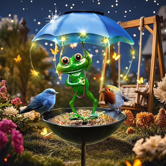 📢📢49%OFF!! ⏰🐸 Creative garden decoration——Add fun and magic to your garden with this adorable decoration!💕