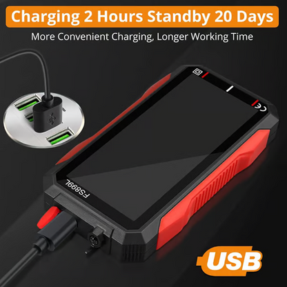 🔧 50% OFF NOW! ⚡- USB Rechargeable Digital Multimeter with Flashlight-Auto-Ranging, LCD Backlight & Portable Design