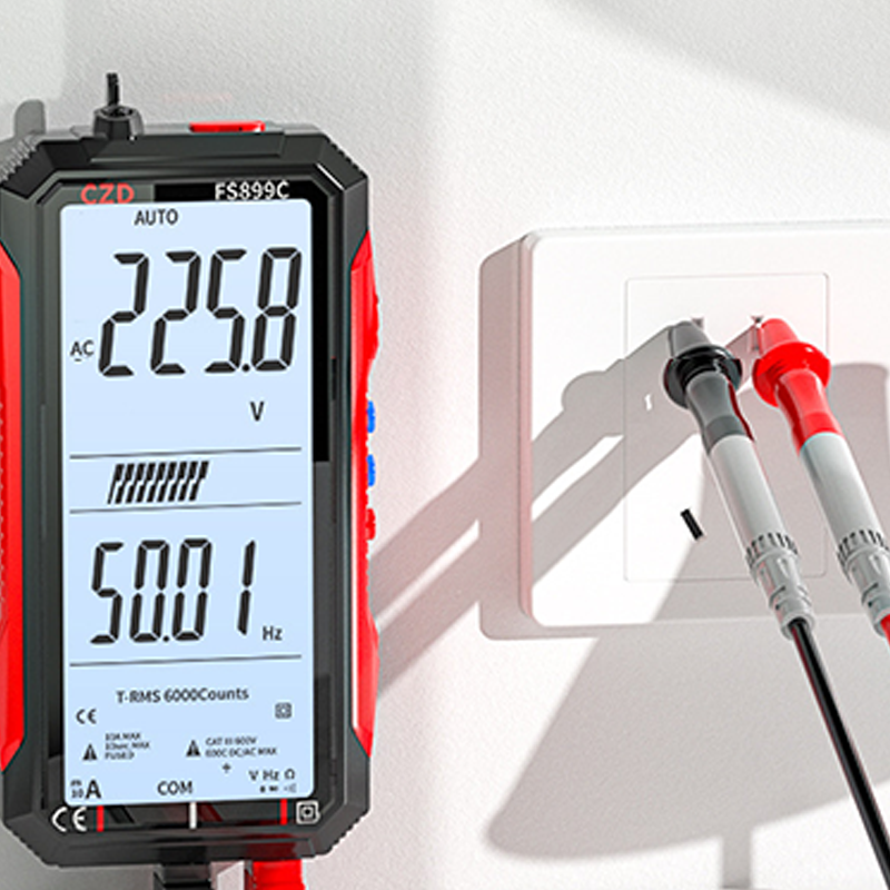 🔧 50% OFF NOW! ⚡- USB Rechargeable Digital Multimeter with Flashlight-Auto-Ranging, LCD Backlight & Portable Design