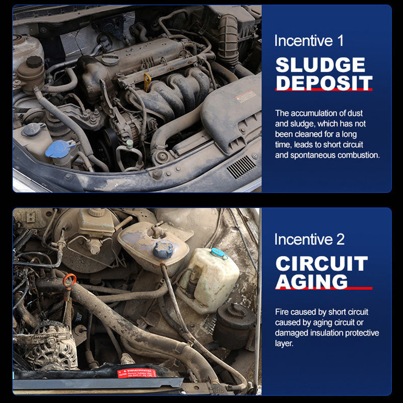 🥳2026 HOT SALE🥳💞50K+ SOLD!🔧💪 50% OFF! External Engine Cleaner – No scrubbing, just spray. Extends engine life. A smart buy. 🚗💚